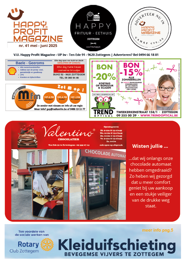 Happy Profit Magazine cover