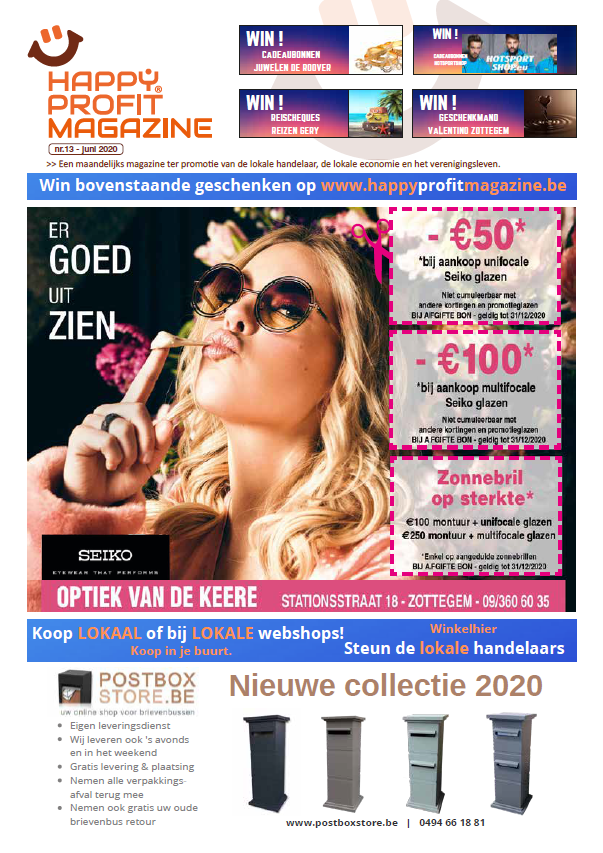 Happy Profit Magazine cover