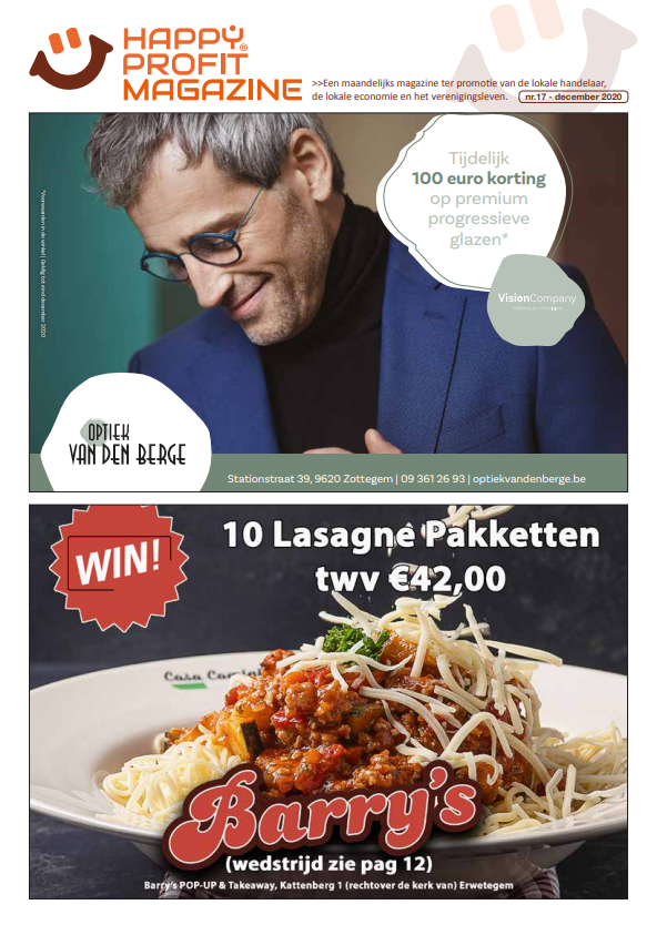 Happy Profit Magazine cover