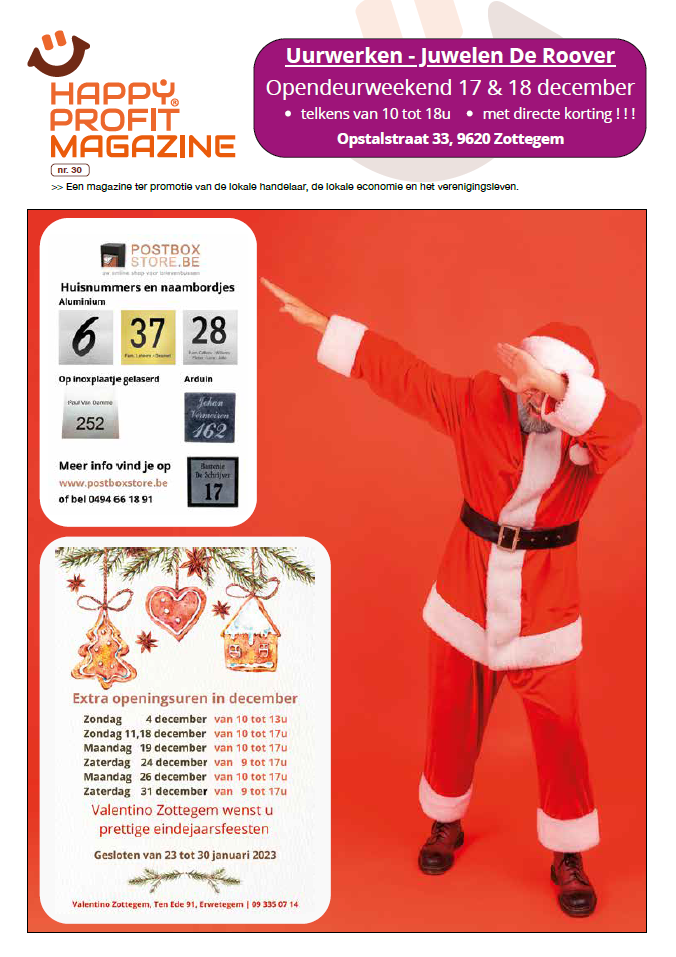 Happy Profit Magazine cover