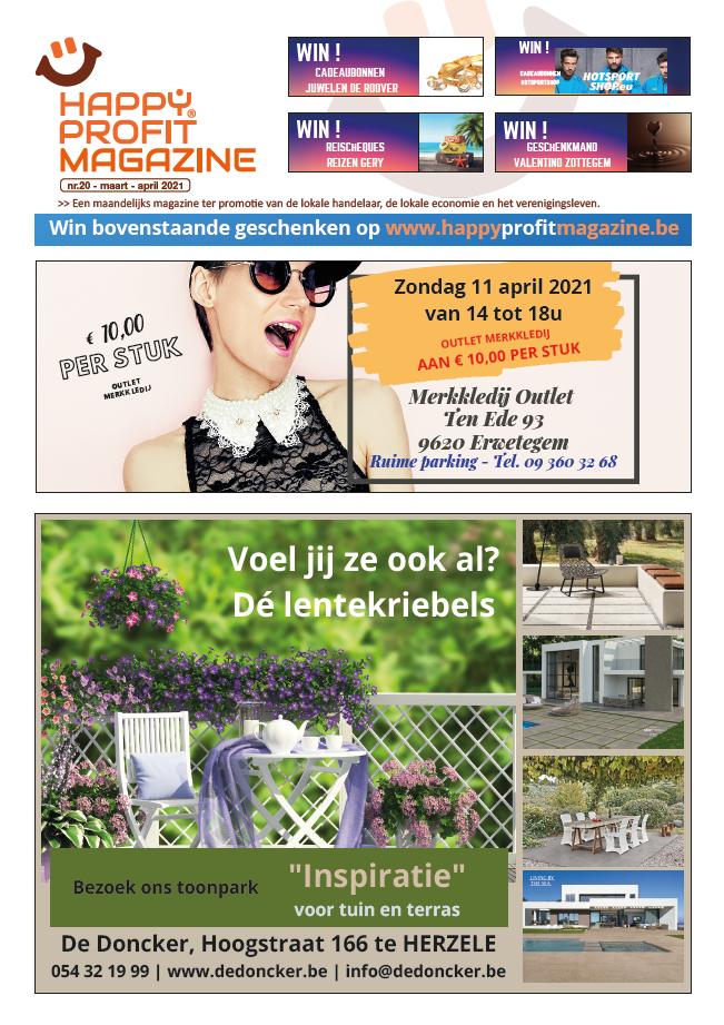 Happy Profit Magazine cover