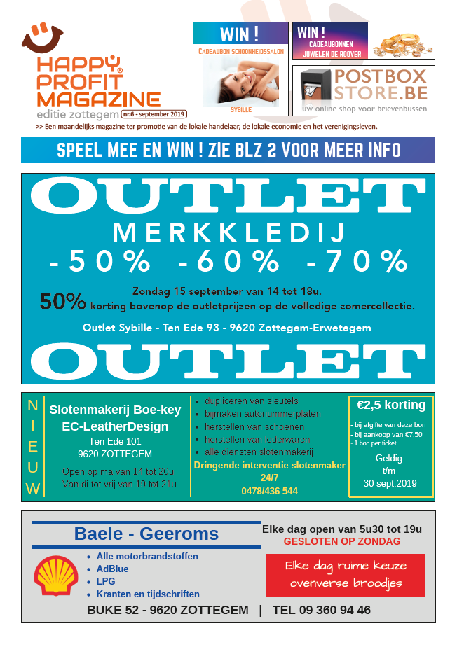 Happy Profit Magazine cover